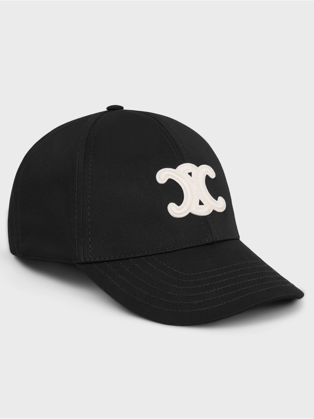 Authentic Celine Triomphe Baseball Cap in Cotton